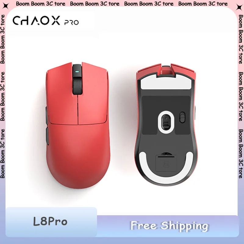 

CHAOS M3 Mini Pro Mouse Dual Mode Wireless Lightweight PAW3395 1Khz Gaming Mouse Custom Ergonomic Mice PC Office Accessories