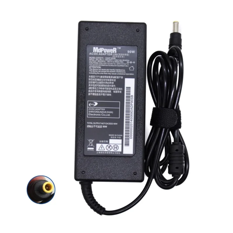 For samsung RF511 RF710 RF711 RF712 AD-9019S NP 770Z5E 780Z5E  870Z5E 870Z5G laptop power supply AC adapter charger 19V 4.74A