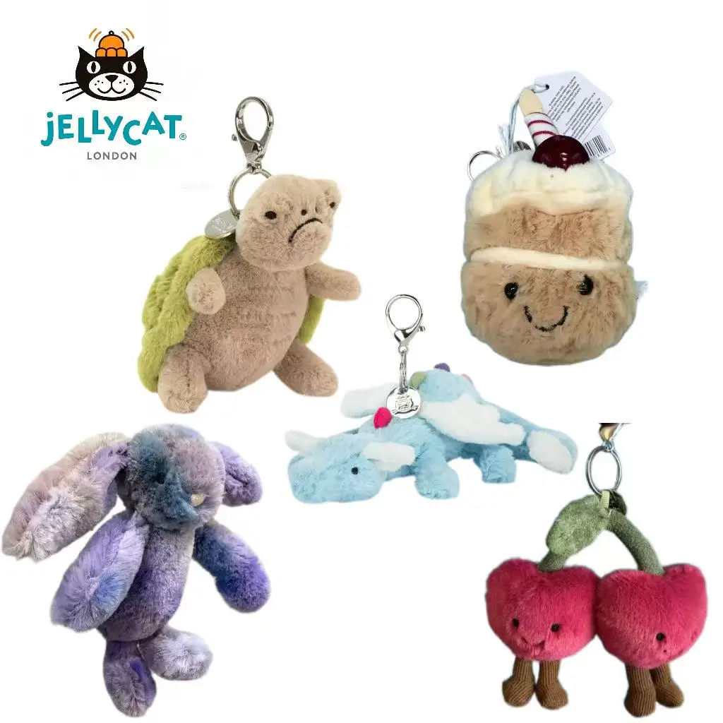 

JC brand plush toy keychain,cute accessory, suitable as a bag charm, perfect for birthday or Children's Day gifts 2026