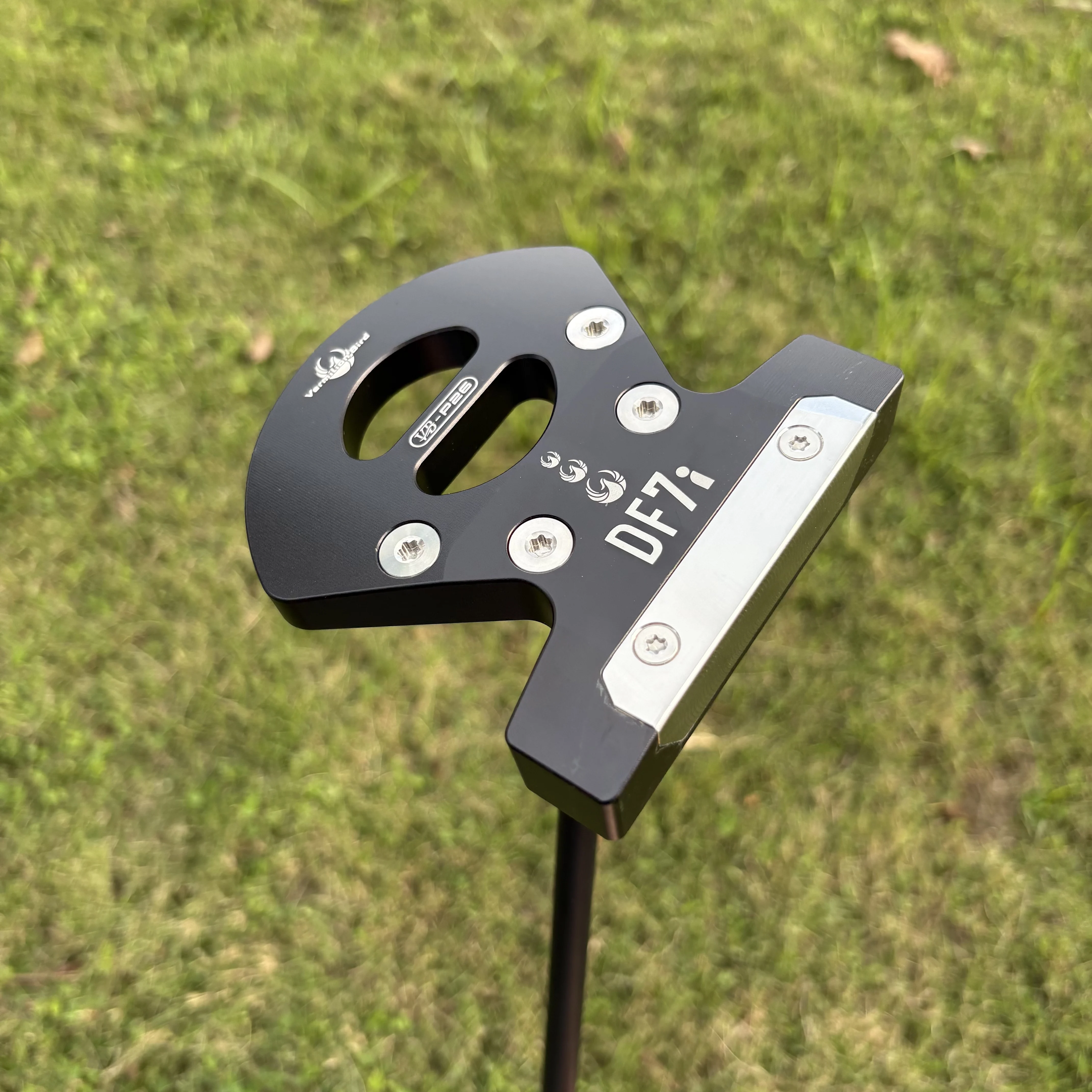 Golf Putter DF7i CNC Milled Mallet Putter High MOI Golf Club Putter with Alignment T‑Line Sight Stainless Steel Insert Face