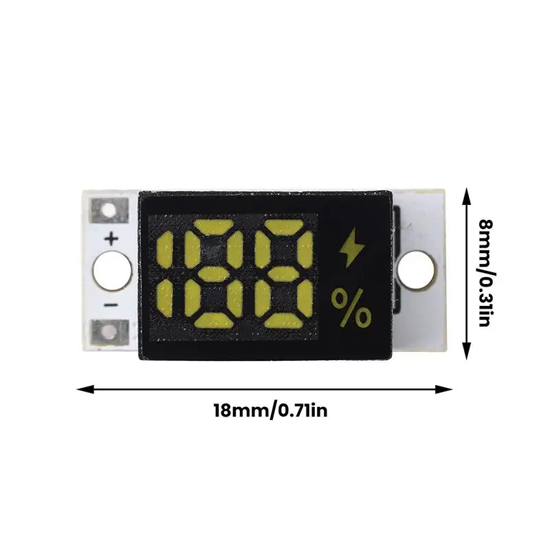Battery Indicator 2026 Mini Level Module Voltage Tester 1S 2S 3S 4S Series Meter Lithium Display Tool view 6