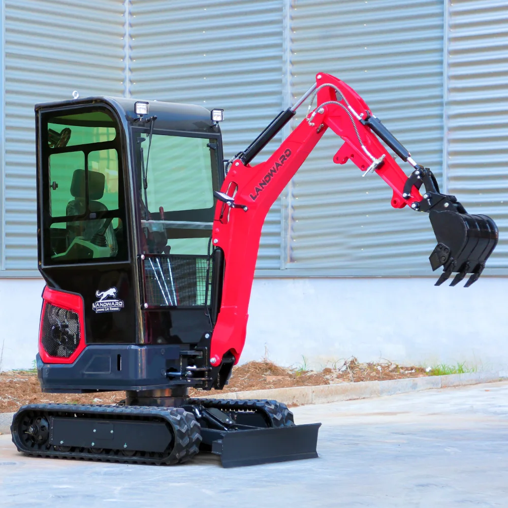 

Landward New Design 1.8 Ton Small Excavator XT18U Household Crawler Mini Digger Wholesale Courtyard Farm Micro-Dig CE Customized