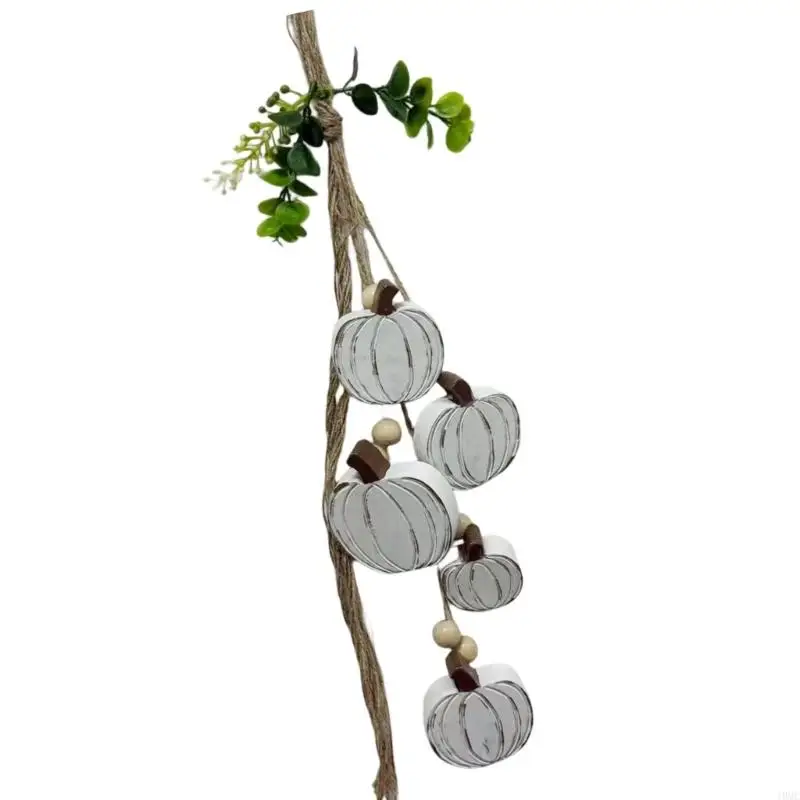 Fall Home Accent With Rope Display for Entryway and Living Area, Wooden Harvest Piece for Bedroom Use, Approx 22.8in Vertical