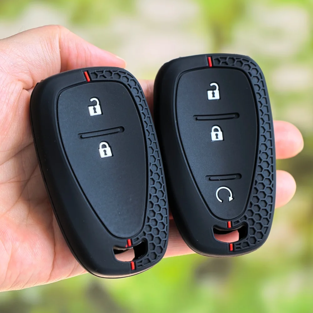 

Для Chevrolet Cruze Malibu Spark Sonic Impala Equinox Volt Trax Traverse Camaro Remote Fob Shell Cover Силиконовый чехол для автомобильного ключа
