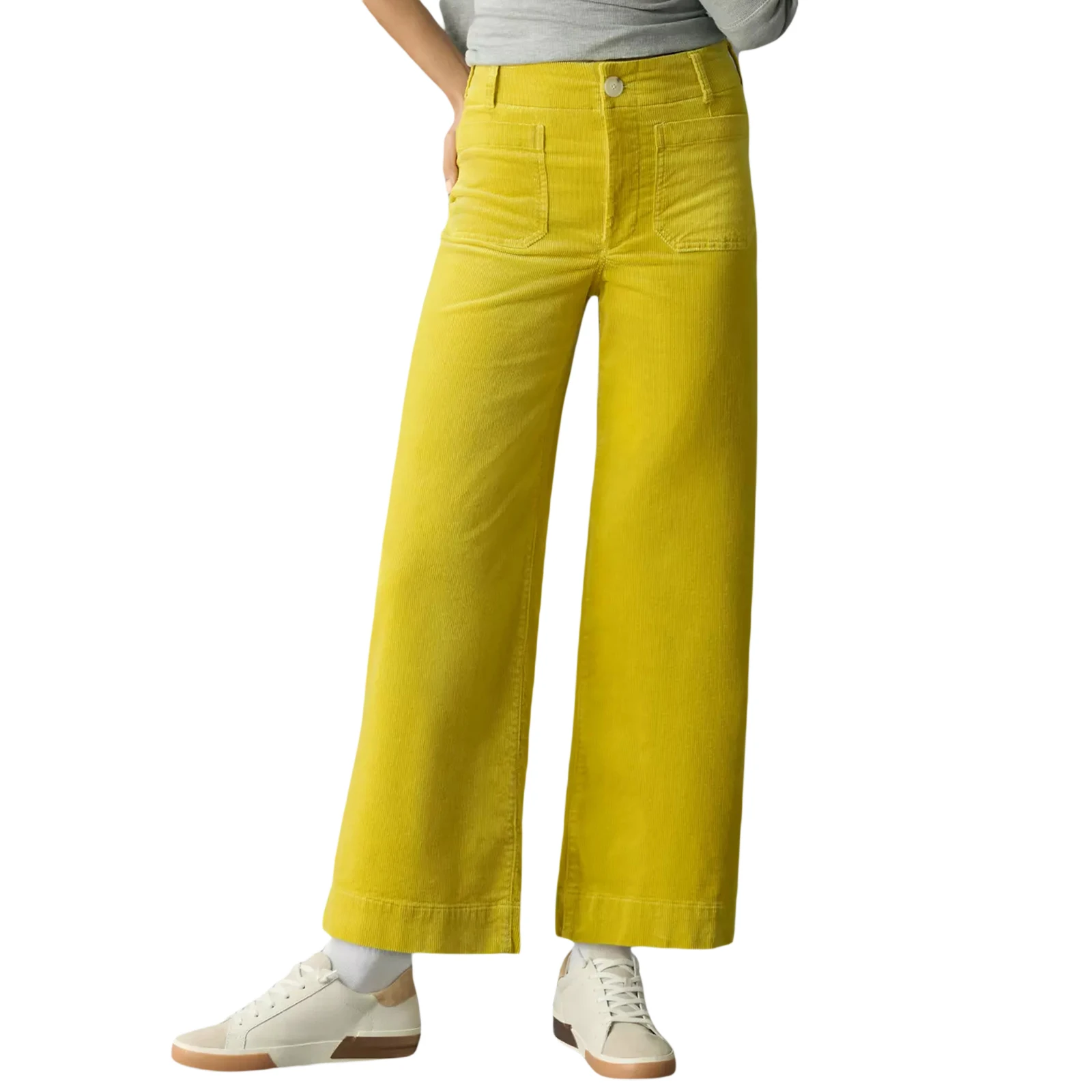 

Douhoow Women Slim Fit Straight Pants Solid Color Casual Trousers with Pockets Zip Fly and Buttons Comfortable Waist Pants