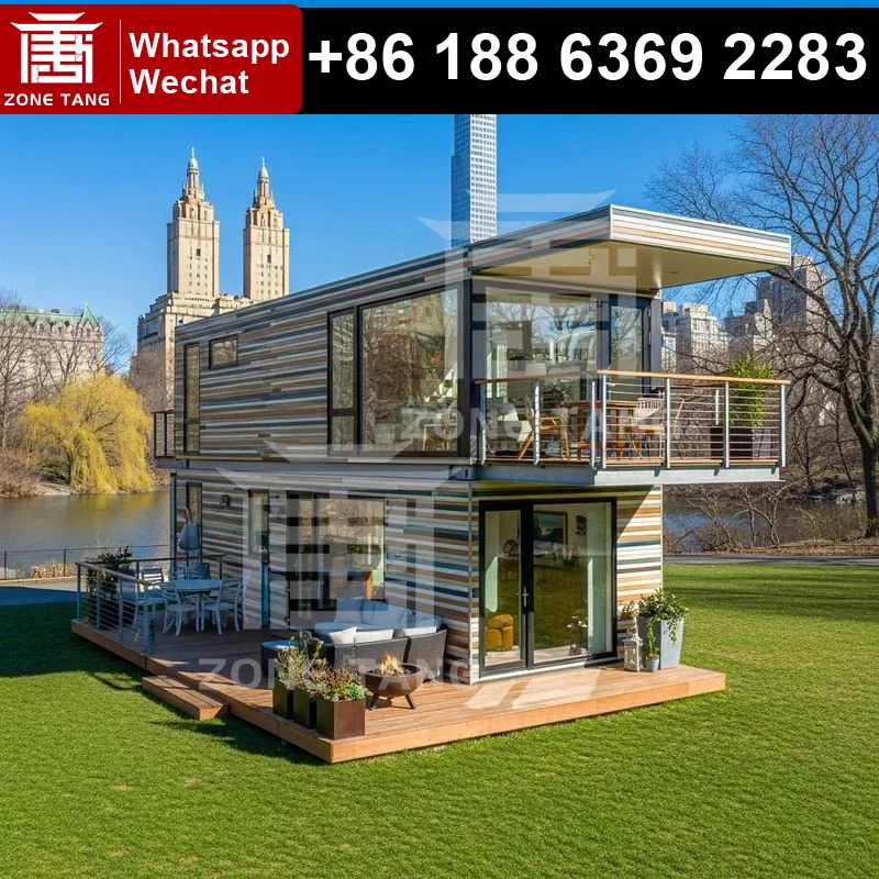 

Bungalow Home Быстрая установка Настраиваемые модульные домики с длительным сроком службы для продажи DIY Комната для встреч Готовые домики Плоский пакет для дома