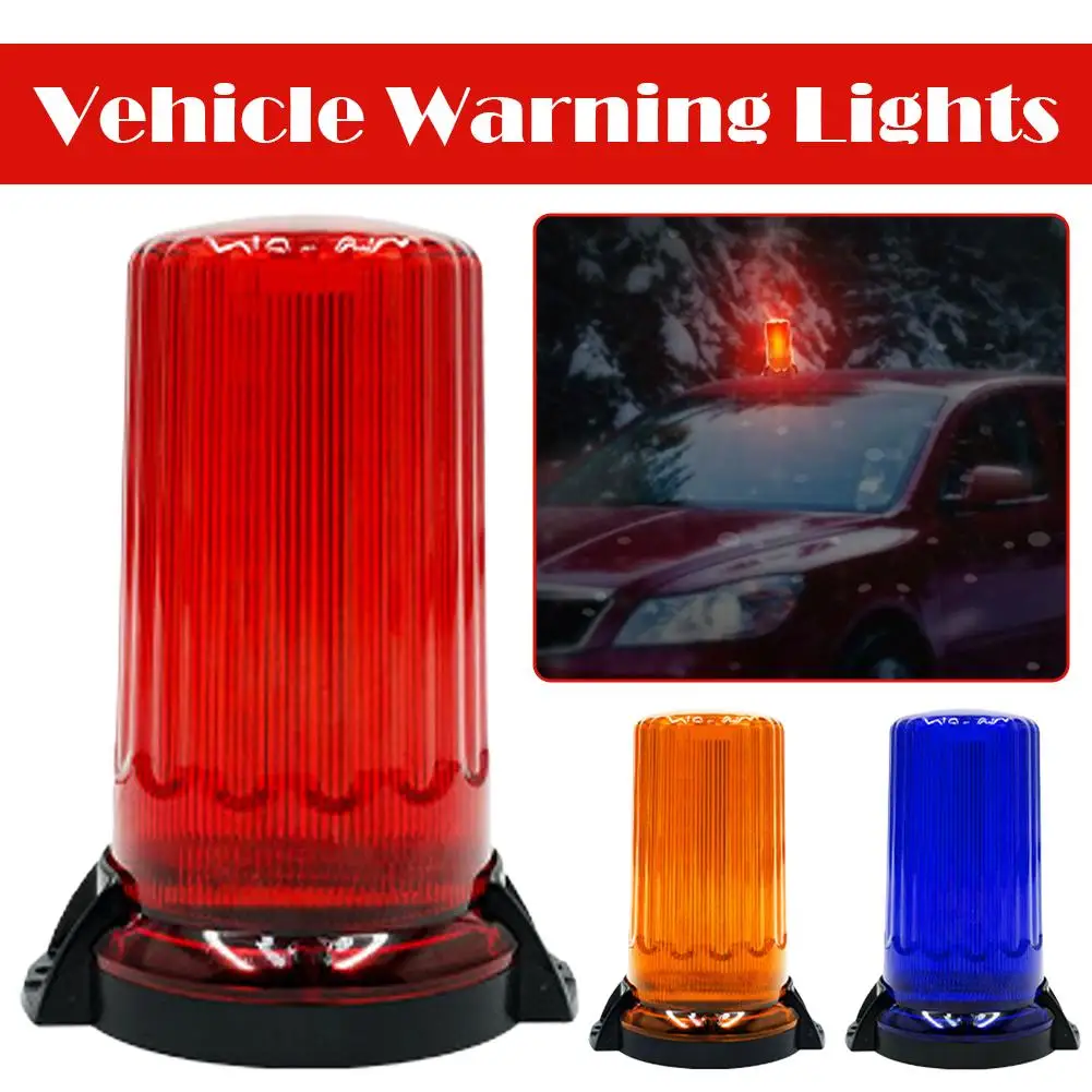 

Car Strobe Light Emergency Car Rotating Traffic Indication Blue Orange Red Flash Flash Light Car Beacon Warning Car Light 5 A7J2