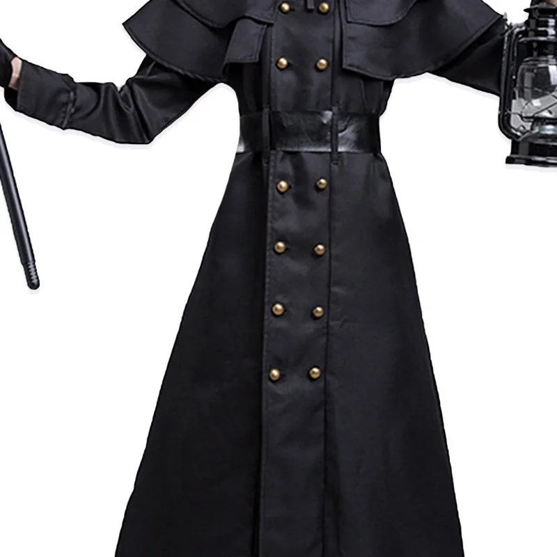 

2025 New S5XL Large Size loween Costume Crow Doctor Outfit Plague Mouth Performance Costume Chinese Production Ladies' Fas...