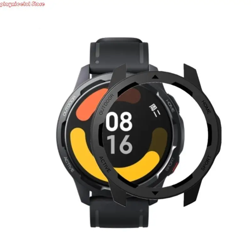 غطاء واقي E8BA لـ MI Color 2 PC-PC Screen Screen Protector Frame Frame Anti-Scratch Housing Sleeve Accessories