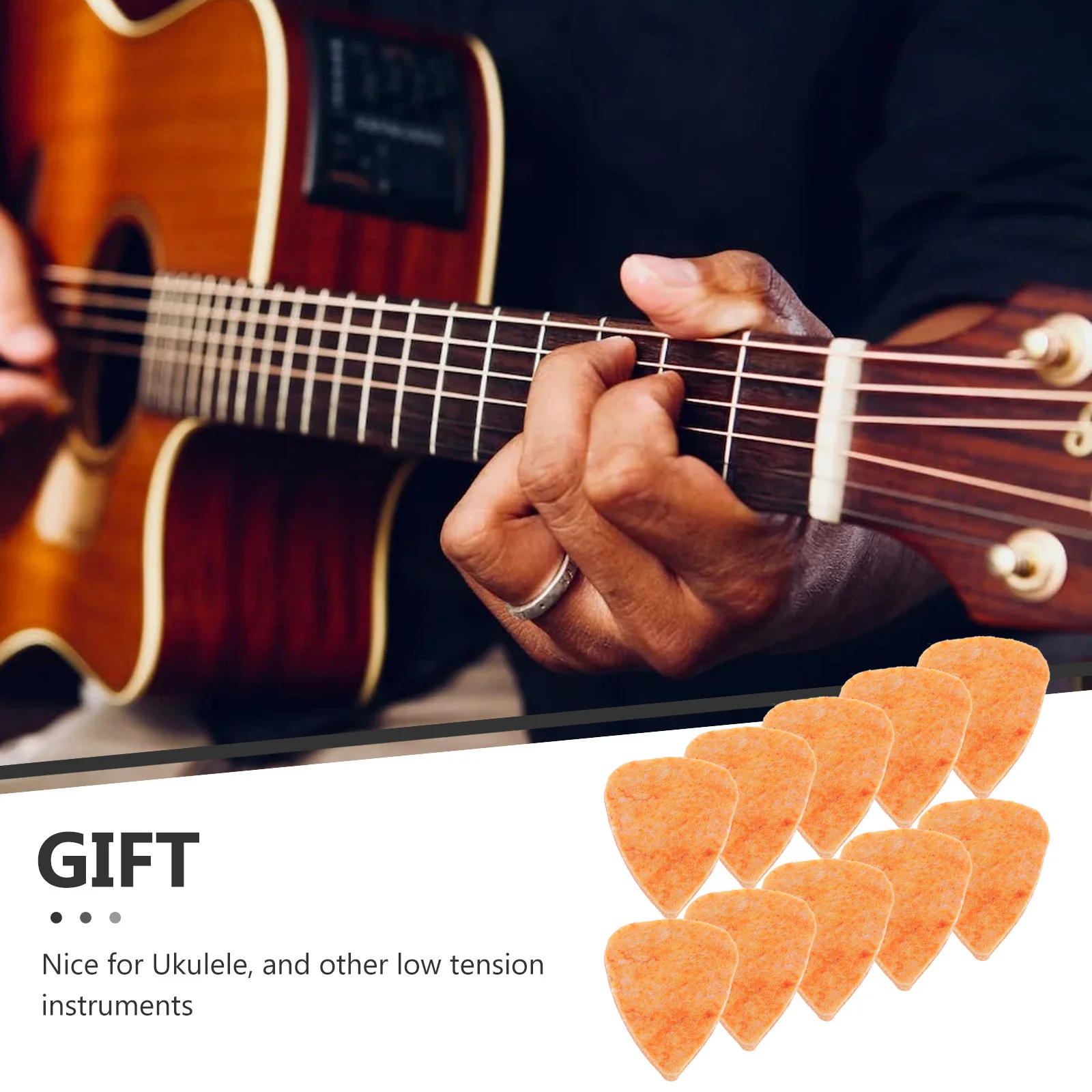 

Felt Picks，Felt Picks for Ukulele Plectrums for Ukulele Felt Picks