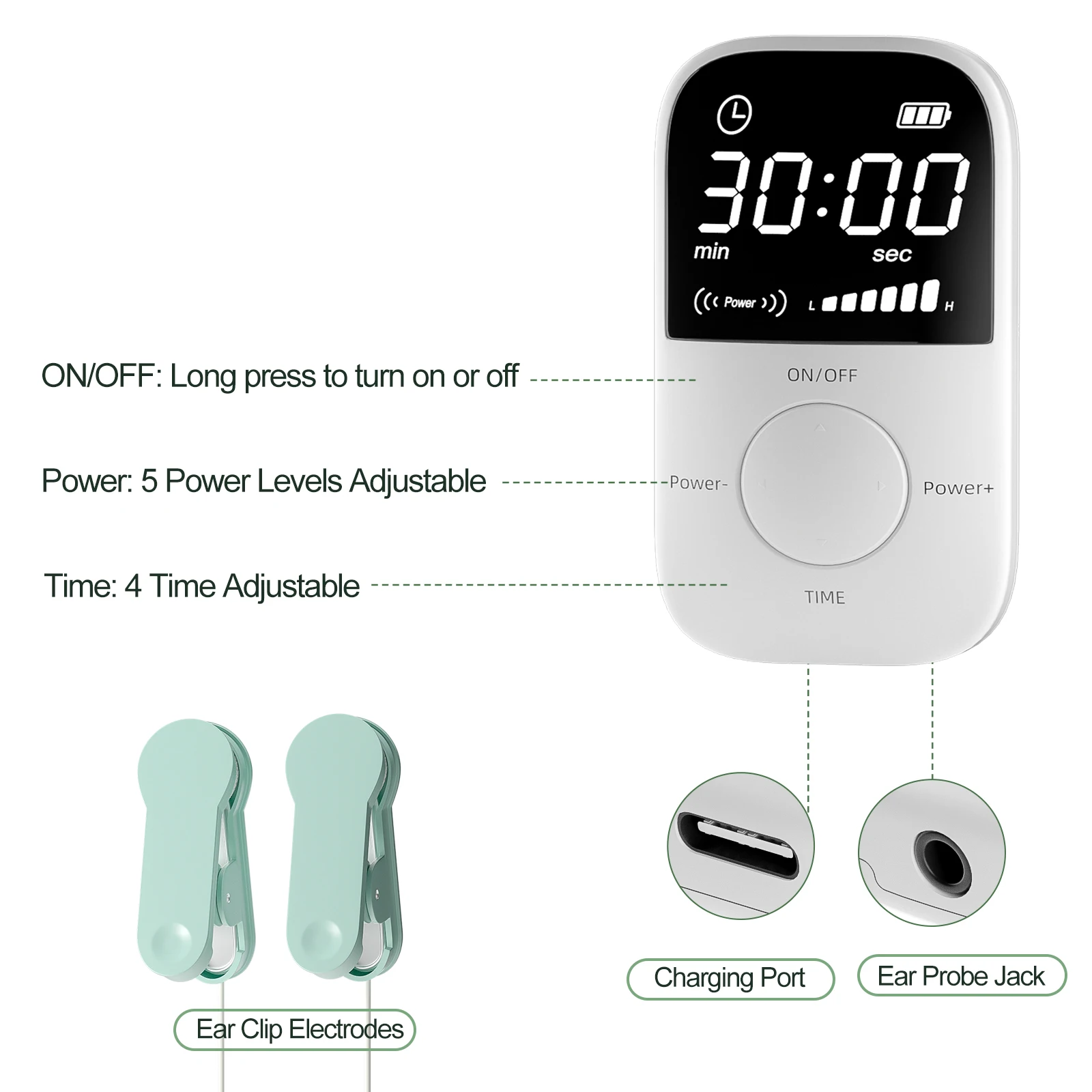 LASEPREHT Therapy Insomnia Device Micro-Current Intelligent Relieve Anxiety Depression Fast Sleep Insomnia Sleep Device  Aid Sle