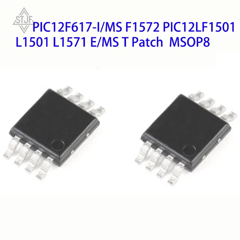 1/5/10 pièces PIC12F617-I/MS F1572 PIC12LF1501 L1501 L1571 E/MS T Patch MSOP8