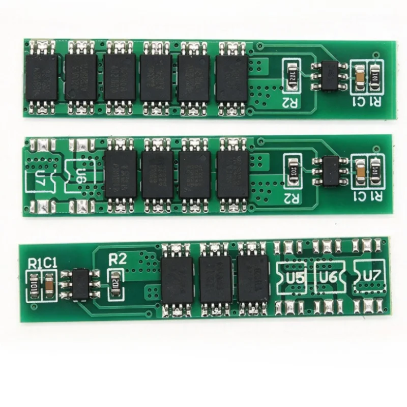 1S BMS 3.7V 7.5A Battery Protection Board 3 / 4 / 6 MOS Optional 18650 Overcharge Overdischarge for Arduino