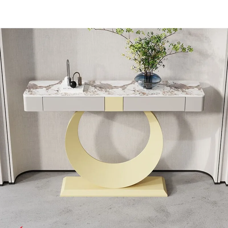 

Entrance table with drawers Modern simple end view table Corridor aisle against the wall Entrance cabinet