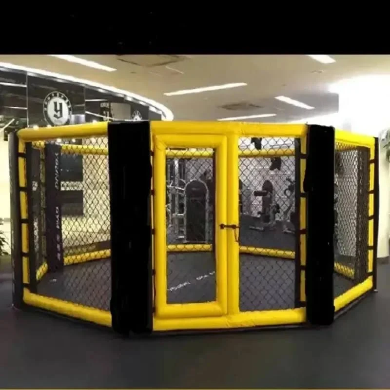 Cost-effective Eco-friendly International MMA Octagon Boxing Cage Customizable Color Logo 5*5m Size Steel Structure Vok