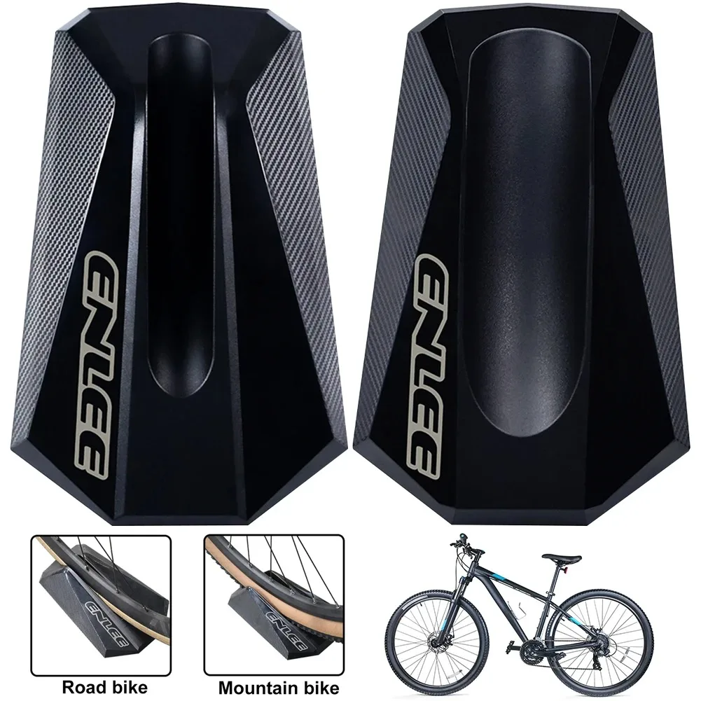 Bicycle Front Wheel Mount Road Mountain Bike Parking Racks Display Stand Support Holder Bottom Anti-slip Pad Bike Trainers Riser