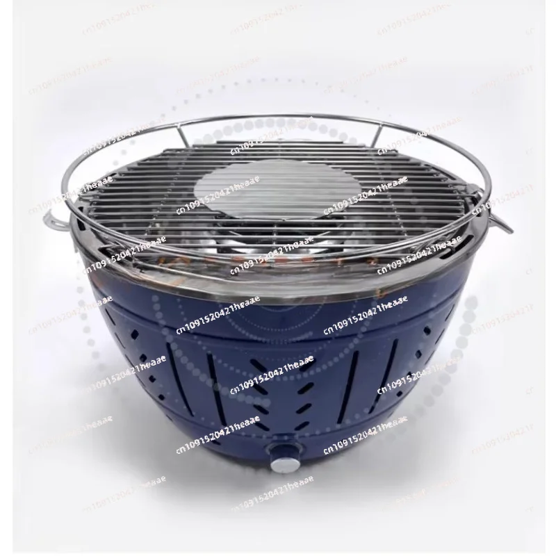 Suitable for Household Lotus Grill,Portable BBQ Charcoal Grill,  with Internal Fan, Smokeless and Anti-scalding Grill