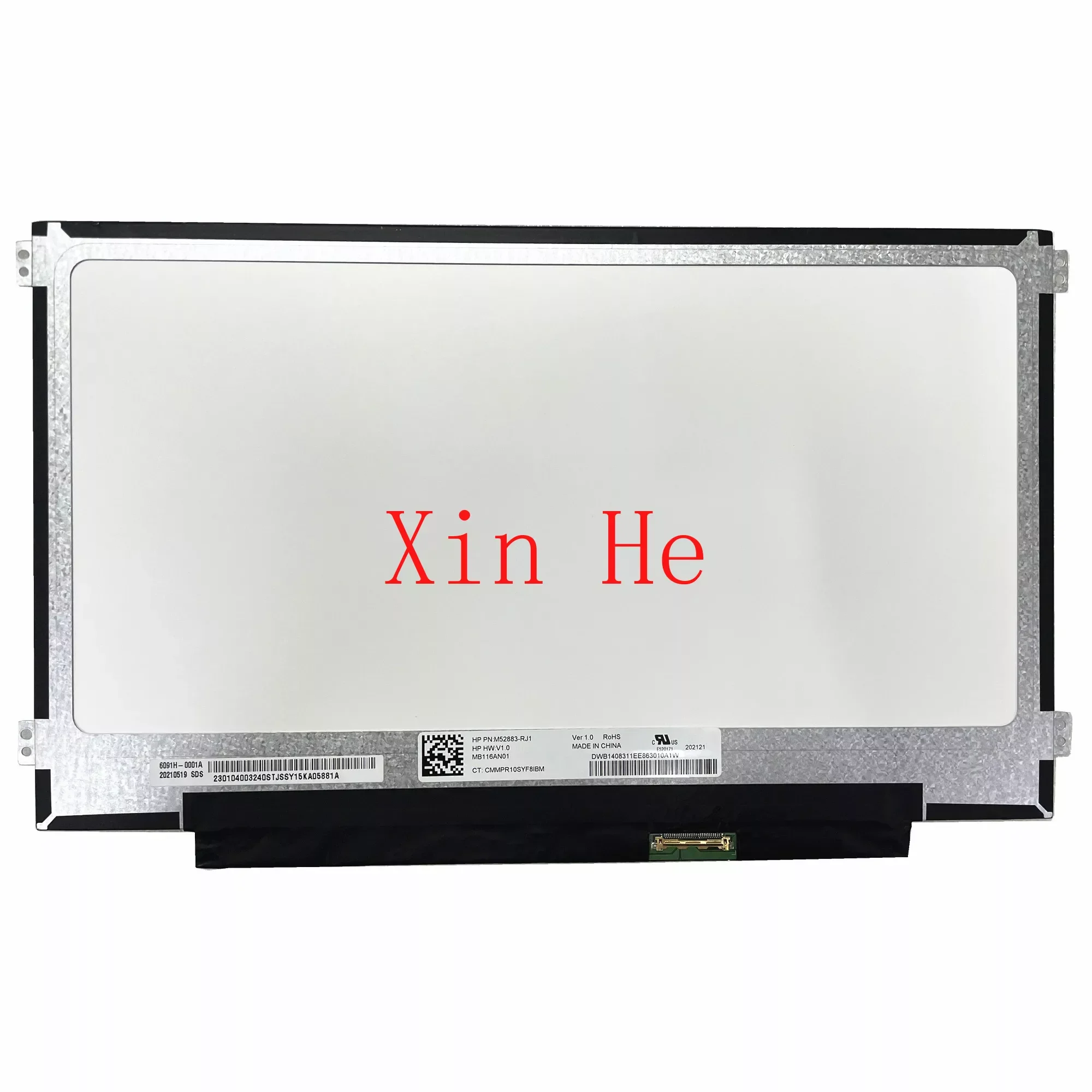 

11.6'' MB116AN01 V1.0 MB116AN01 Laptop LCD Screen Display Panel 1366×768 EDP 30 Pins