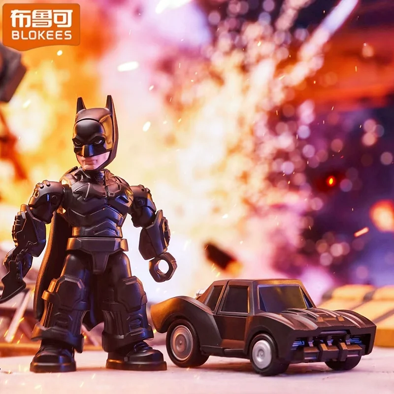 BLOKEES Building Blocks DC Hero Star Edition Combinazione Batman Modello Collezione di mattoni Giocattoli Ornamenti per il desktop Regalo