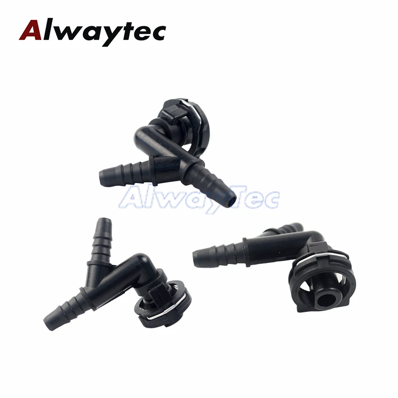 

1pc For Benz Audi Coolant Tank Connector Straight Through Turbocharger Return Pipe Connector Buckle