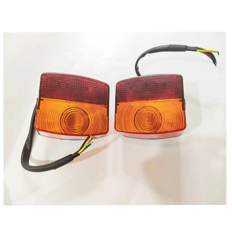 Rear Flashing Warning Light(R+L) 0009740225 and 0009740226 Truck Accessories For Linde forklift, Right and Left Side Taillights.