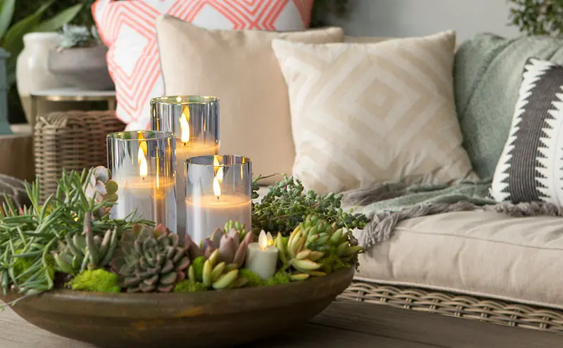 Remote controlled led Glass tube 3D Wick LED Paraffin Pillar Candles Light Home Wedding Party Table Lighting Decoration-Amber