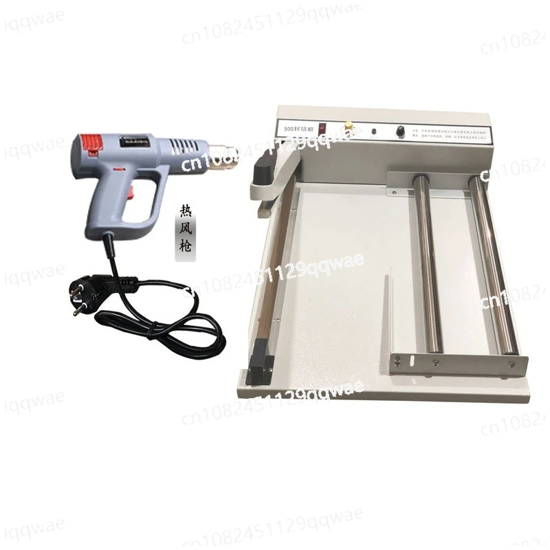 220V/ 110V Sealing Cutting Shrinking Machine POF Film Plastic Bags Sealer Packing Tool With A Heat Gun And A Roll Of POF Film