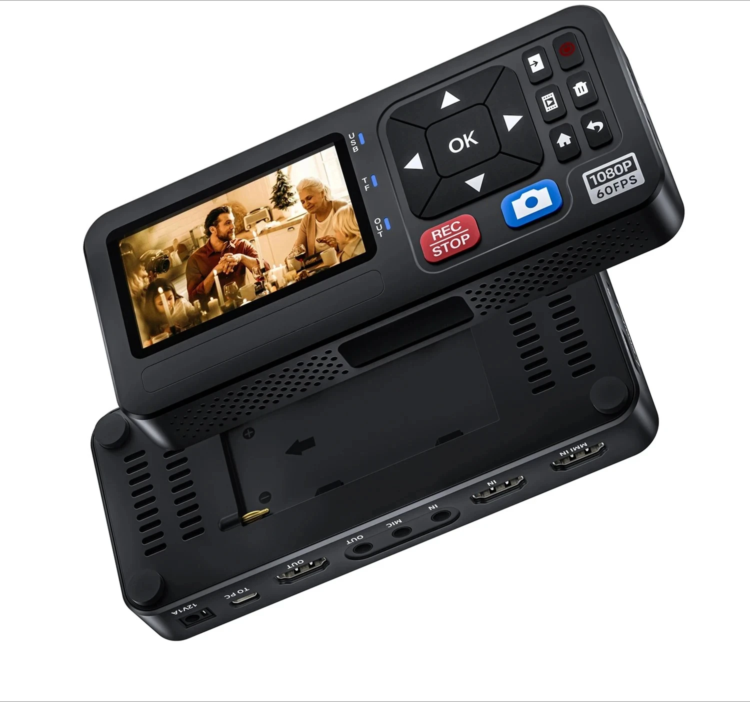 UR500A-M HD Video Capture Box 1080P Video To Digital Converter with 3