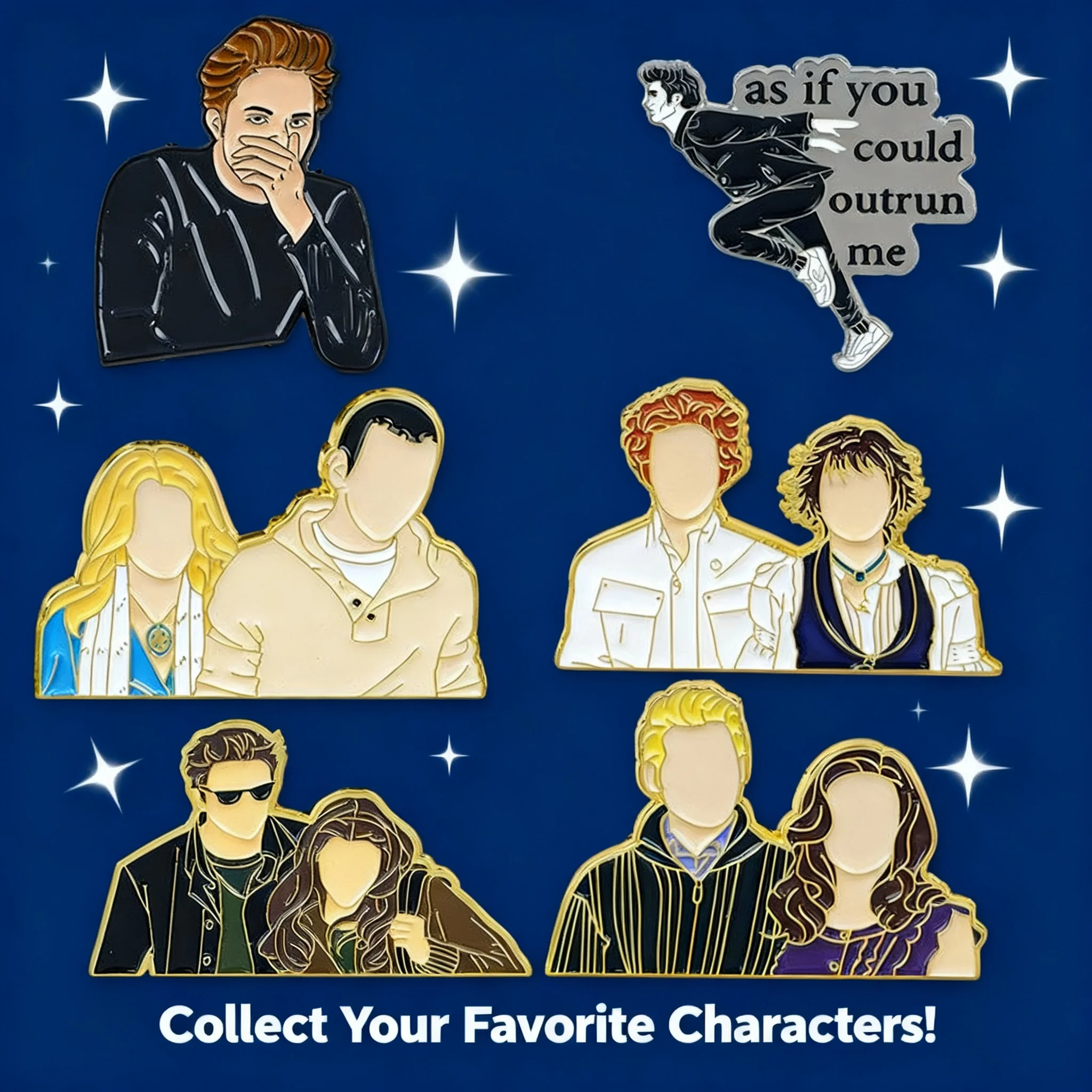 Popular TV Character Brooch Pin Badge Clothing Backpack Accessories Hot Selling Metal Lapel Pin for Cross Border