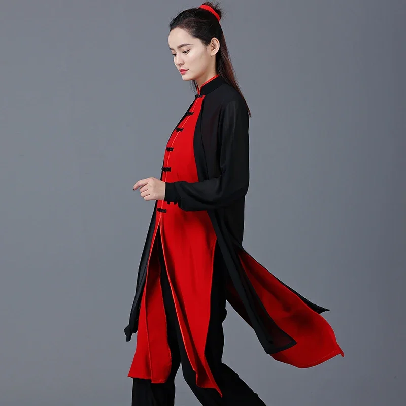 Tai Chi Clothes Women Wushu Clothes Kung Fu Competition Clothes Martial Art Uniform Wrinkle Free 2022