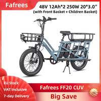 Fafrees FF20 CUV Electric Bike Cargo Foldable 250W 48V 12Ah Dual Batteries 20*3.0\