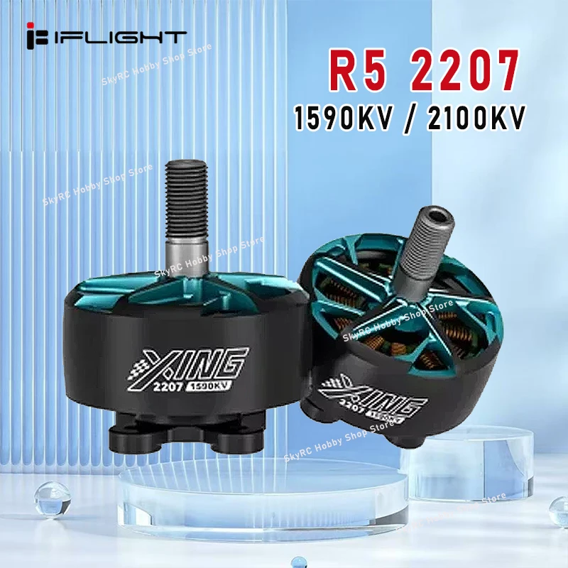 

iFlight R5 2207 1590KV / 2100KV Race 5inch FPV Professional Freestyle Race Brushless Motor Mach R5 6S For RC FPV Racing Drone