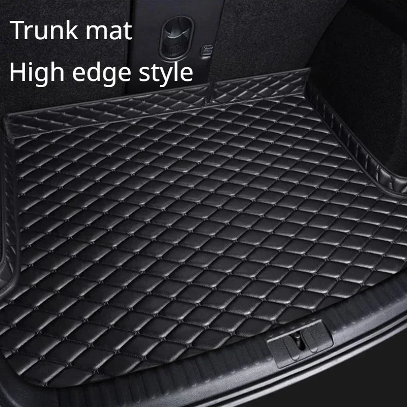 PU Leather Custom Car Trunk Mats for Renault Kadjar 2016-2019 Fluence 2011-2017 Scenic 5 Seat Interior Details Car Accessories