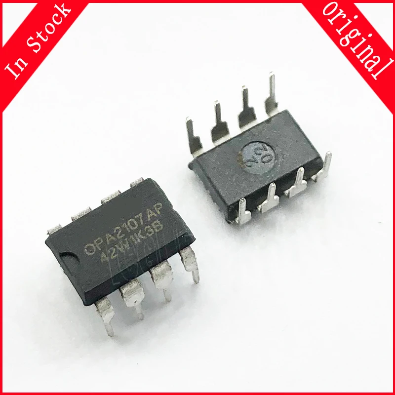 5pcs/lot OPA2107AP OPA2107A DIP8 0PA2107AP OPA2107 DIP-8 In Stock