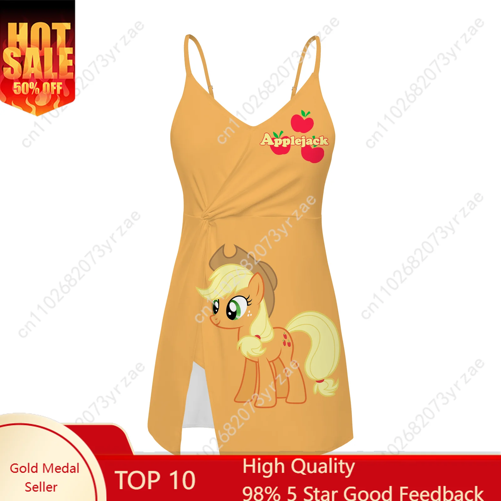 Applejack Swimsuit Womens Dress Swimsuit My Little Pony Friendship Is Magic Fashion Sxey Bikini Custom Swimsuit