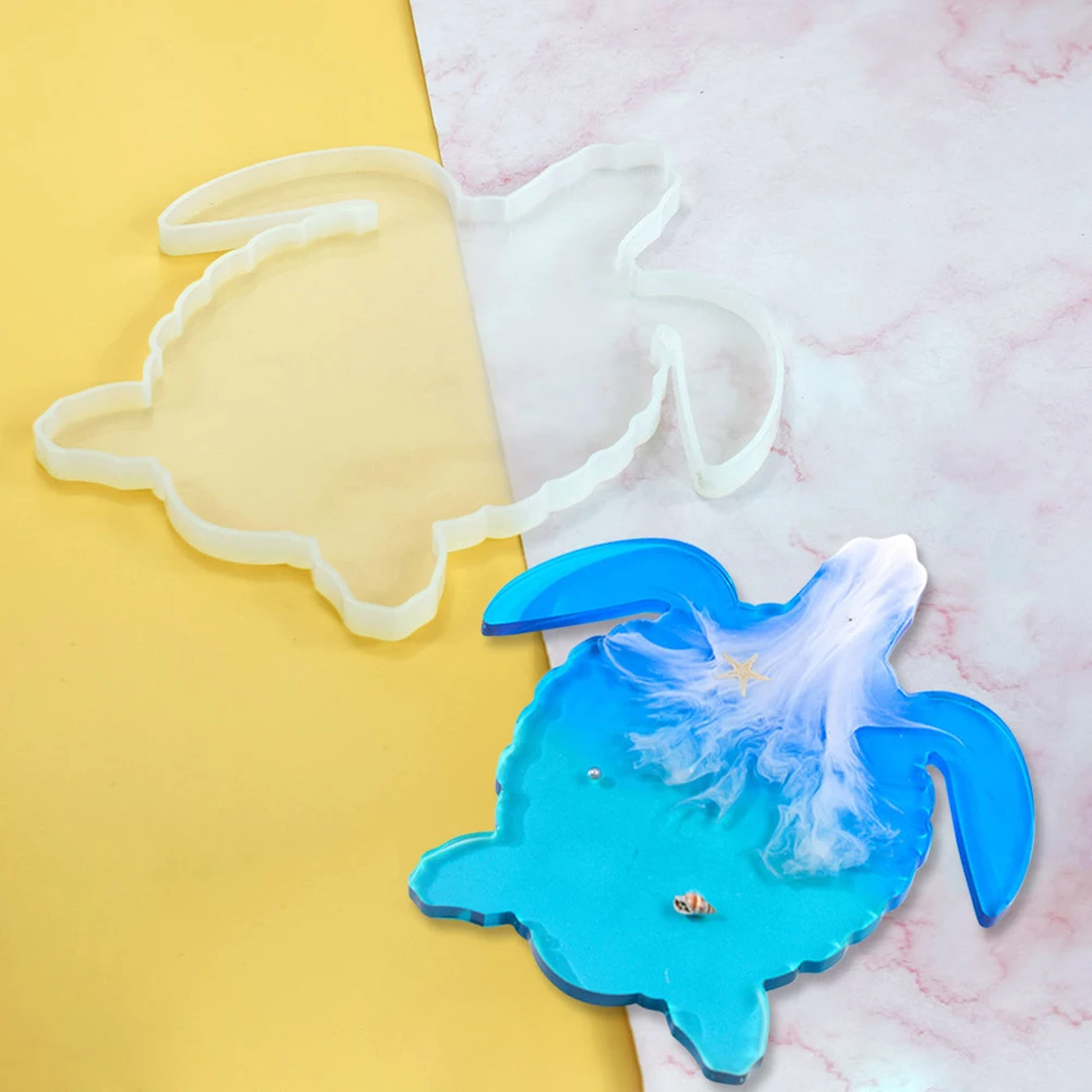 

3 Pcs Marine Animal Silicone Resin Molds Casting Epoxy Sea Turtle Octopus Jellyfish DIY Jewelry Craft Project Accessories Gift