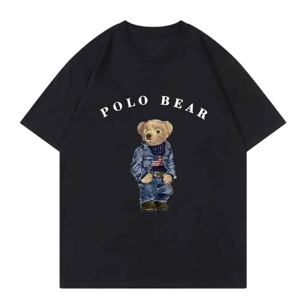 

Luxury Brand T-shirt High Quality Cotton Oversized Short Sleeve Men's Fashion Loose Summer Top for Men and Women
