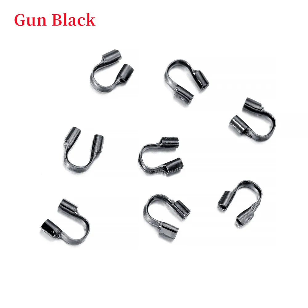 Wire Protectors for Jewellery Making, 4.5x4mm