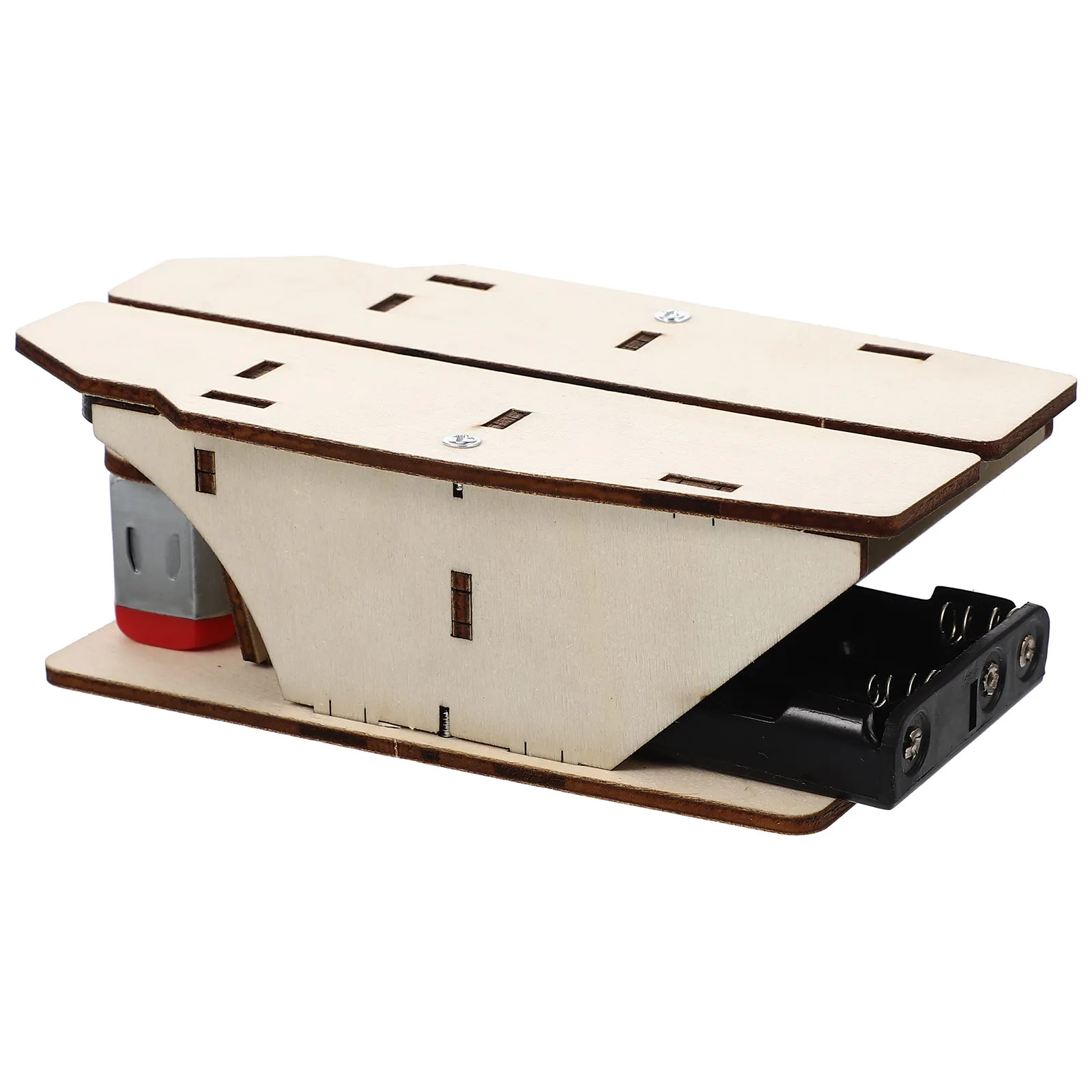 

1Set Paper Plane Launcher DIY Wooden Assembly Creative Educational Puzzle Decorative Handmade Craft Kids Activity