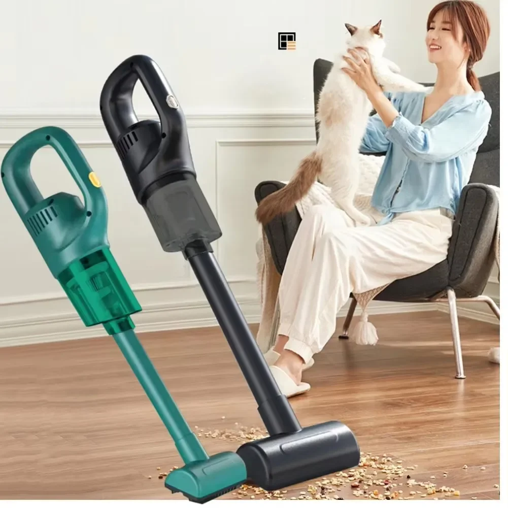 2024 Wireless Handheld Vacuum Cleaner Rehargeable Cordless Handheld Vacuum Auto Vacuum for Home & Car & Pet Mini Vacuum Cleaner