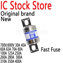 1PCS New and Original Fast fuse RGS7 700V/690V 30A 40A 60A 63A 70A 80A100A 125A 250A 260A 280A  300A 310A 350A 400A
