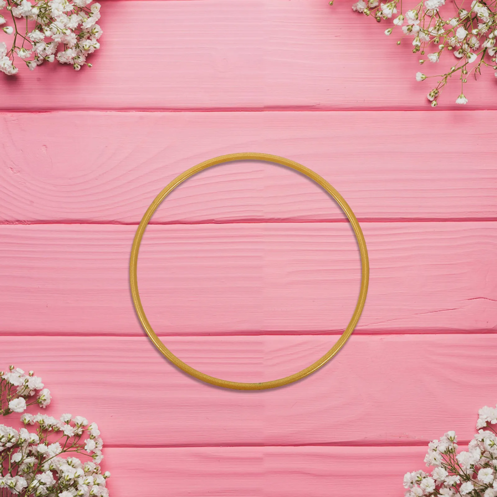 10Pcs Gold Round Ring 10Cm Metal Craft Hoop for DIY Dreamcatcher Boho Wall Hanging Suncatcher Wedding Backdrop Floral
