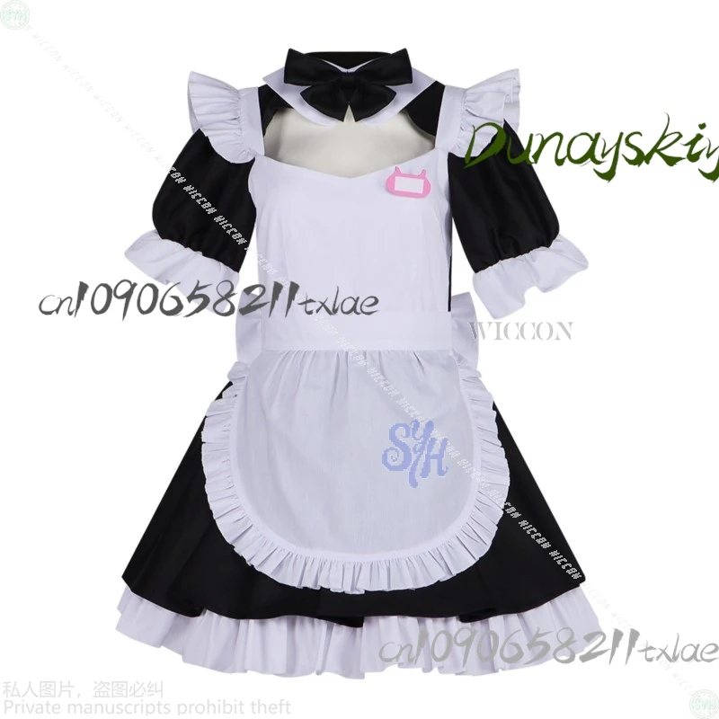 أرنب هول لعبة مشروع Sekai Mikuuu تأثيري Kawaii Jirai Kei الفتيات أنيمي زي اليابانية خادمة فستان جميل لوليتا هالوين #6