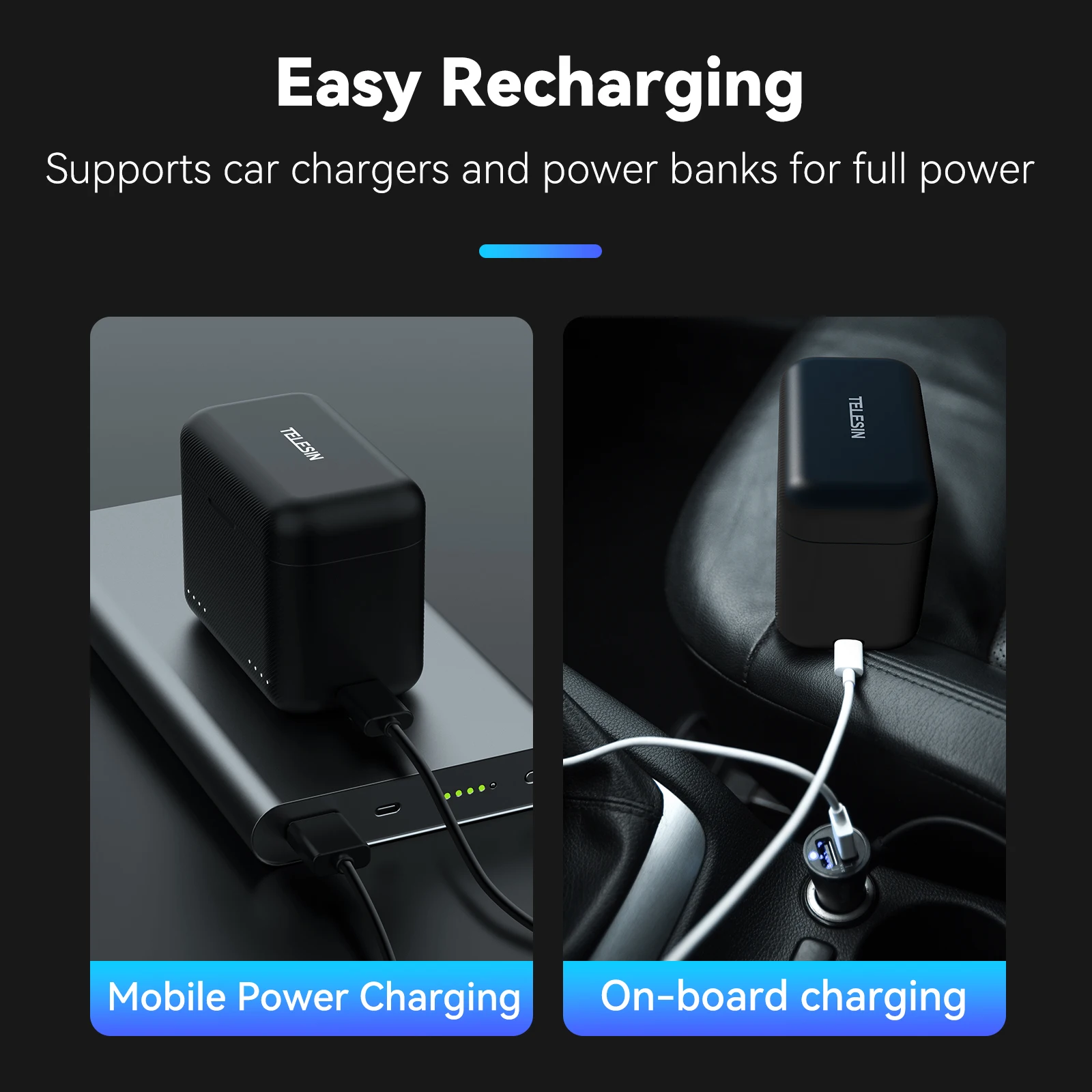 Telesin para insta360 x3 x4 ca - Drone Charging Hub avaliação e preço