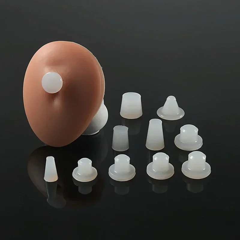 

5PCS Silicone Belly Button Plug Navel Haper Plug Belly Button Trainer For Weight-reducing Surgery And Umbilical Hernia Repair