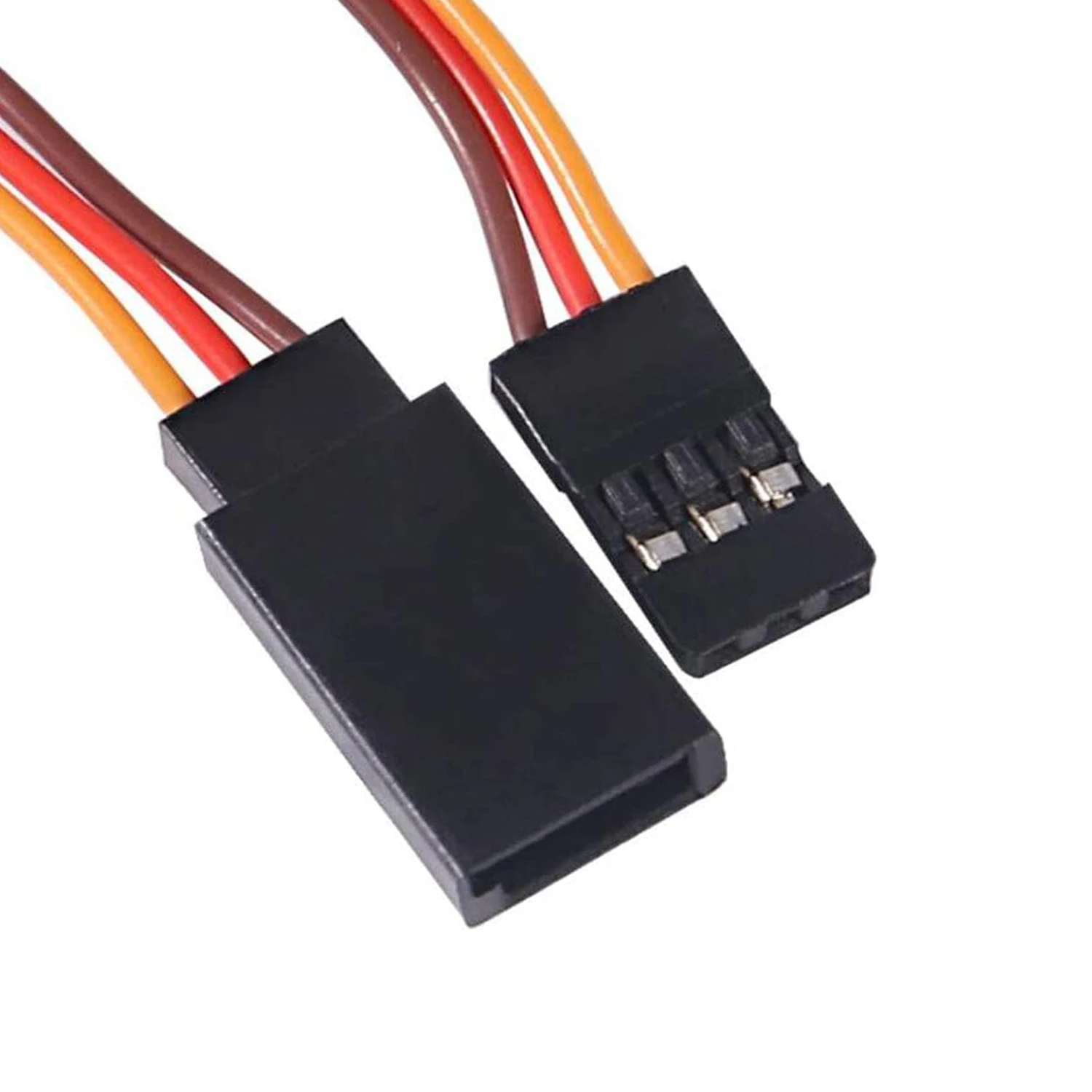 Cavo di prolunga Servo a 3pin da 22 pezzi connettore cavo maschio a femmina 5 tipi per scheda di controllo connessione estensione Servo