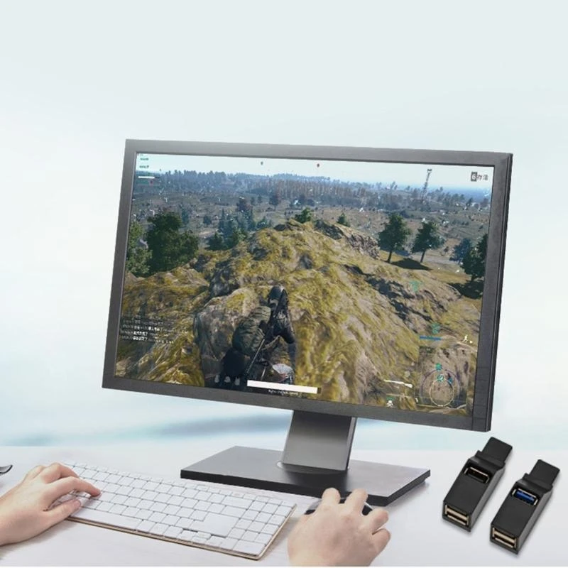 3 порта USB Hub USB3.0 Дисковый считыватель маленький USB Extender идеально подходит для считывателей карт Клавиатуры и камеры