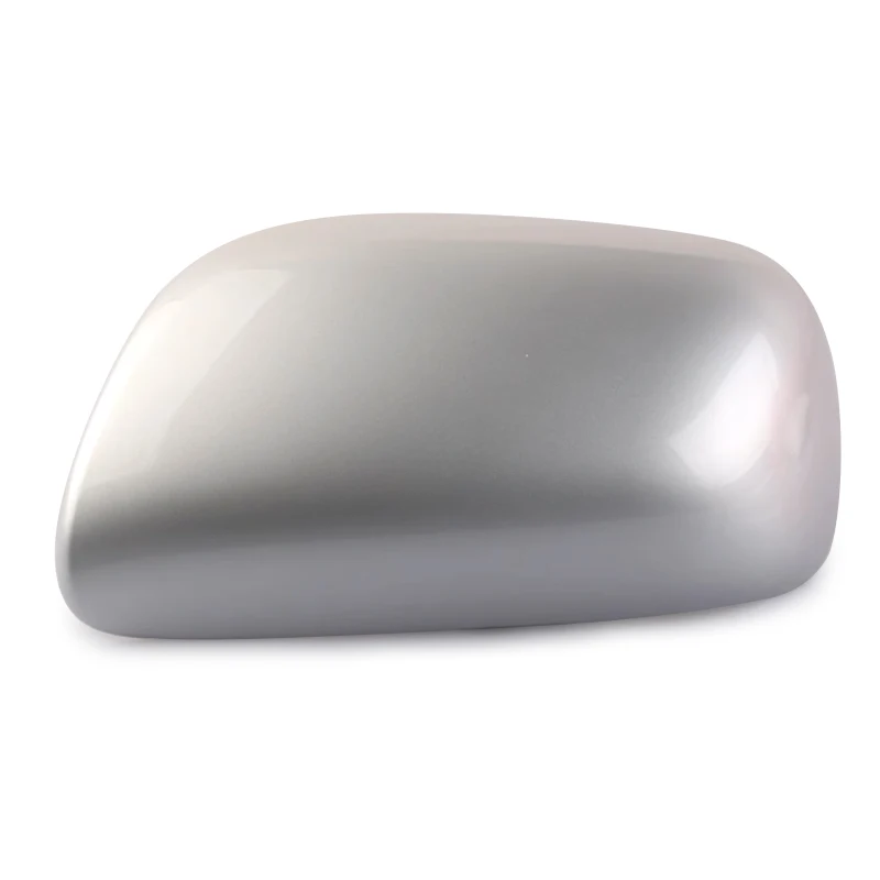 Car Left Side Rearview Door Wing Mirror Cover Cap Silver ABS Fit For Toyota Yaris 2007 2008 2009 2010 2011