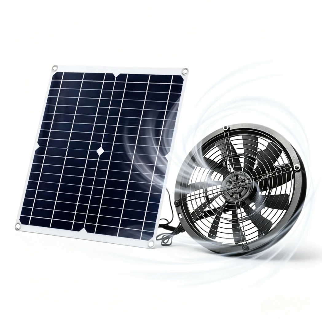 Солнечный вентилятор-вытяжка с – обзор и цена Renewable Energy House