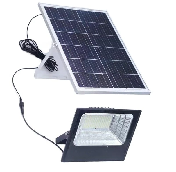

High Lumen Aluminum Shell Outdoor Light Emitting Diode Solar Flood Light IP65 Waterproof 200W 25 40 60 100 200 300W Options